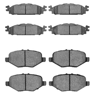 R1 Concepts® - Optimum OEp Front and Rear Brake Pad Set