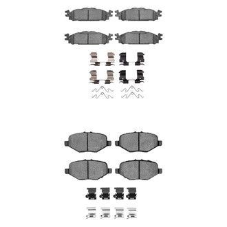 R1 Concepts® - Optimum OEp Front and Rear Brake Pad Set