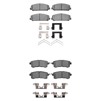 R1 Concepts® - Optimum OEp Front and Rear Brake Pad Set