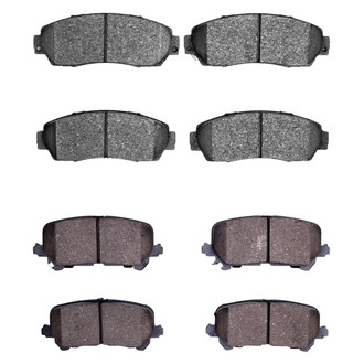 R1 Concepts® - Optimum OEp Front and Rear Brake Pad Set