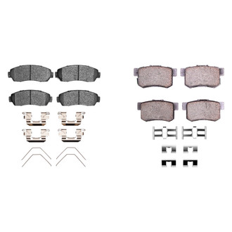 R1 Concepts® - Optimum OEp Front and Rear Brake Pad Set