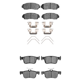 R1 Concepts® - Optimum OEp Front and Rear Brake Pad Set
