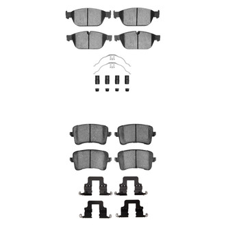 R1 Concepts® - Optimum OEp Front and Rear Brake Pad Set