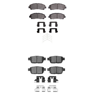 R1 Concepts® - Optimum OEp Front and Rear Brake Pad Set