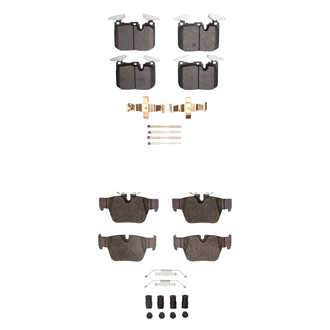 R1 Concepts® - Optimum OEp Front and Rear Brake Pad Set