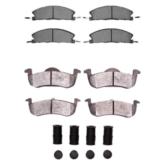 R1 Concepts® - Optimum OEp Front and Rear Brake Pad Set