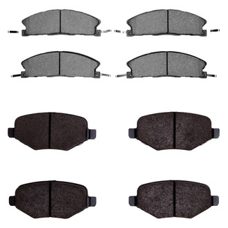 R1 Concepts® - Optimum OEp Front and Rear Brake Pad Set