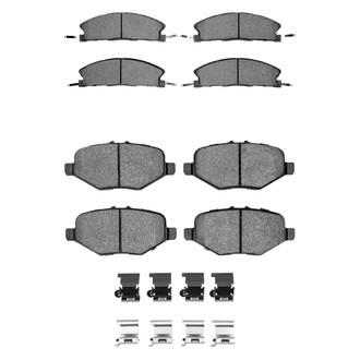 R1 Concepts® - Optimum OEp Front and Rear Brake Pad Set