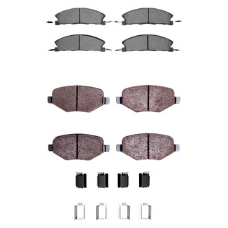 R1 Concepts® - Optimum OEp Front and Rear Brake Pad Set