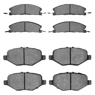 R1 Concepts® - Optimum OEp Front and Rear Brake Pad Set