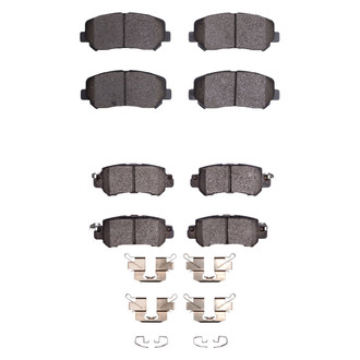 R1 Concepts® - Optimum OEp Front and Rear Brake Pad Set