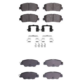 R1 Concepts® - Optimum OEp Front and Rear Brake Pad Set