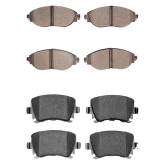 R1 Concepts® - Optimum OEp Front and Rear Brake Pad Set