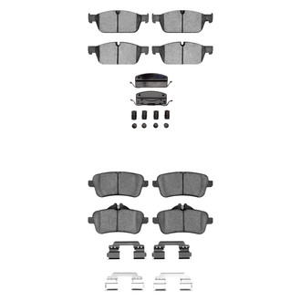 R1 Concepts® - Optimum OEp Front and Rear Brake Pad Set
