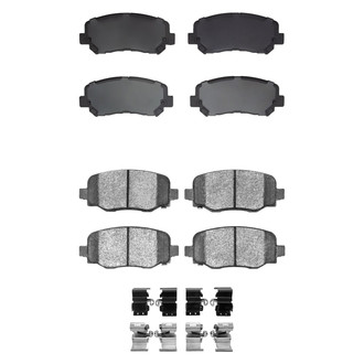 R1 Concepts® - Optimum OEp Front and Rear Brake Pad Set