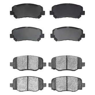 R1 Concepts® - Optimum OEp Front and Rear Brake Pad Set