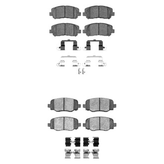 R1 Concepts® - Optimum OEp Front and Rear Brake Pad Set