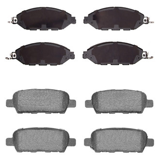 R1 Concepts® - Optimum OEp Front and Rear Brake Pad Set