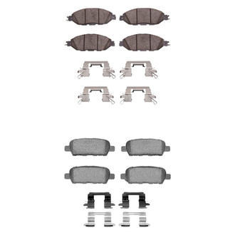 R1 Concepts® - Optimum OEp Front and Rear Brake Pad Set