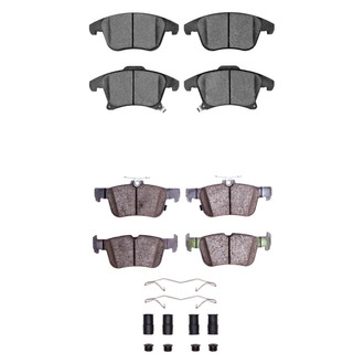 R1 Concepts® - Optimum OEp Front and Rear Brake Pad Set