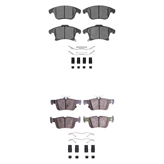 R1 Concepts® - Optimum OEp Front and Rear Brake Pad Set