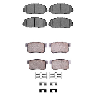 R1 Concepts® - Optimum OEp Front and Rear Brake Pad Set