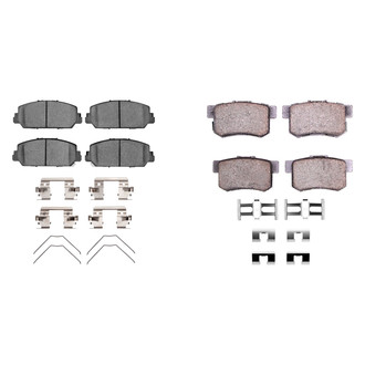 R1 Concepts® - Optimum OEp Front and Rear Brake Pad Set