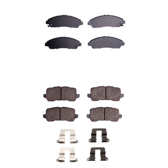 R1 Concepts® - Optimum OEp Front and Rear Brake Pad Set