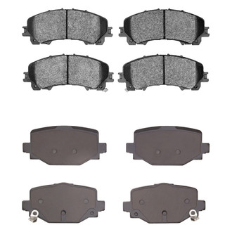 R1 Concepts® - Optimum OEp Front and Rear Brake Pad Set