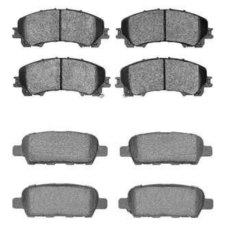 R1 Concepts® - Optimum OEp Front and Rear Brake Pad Set