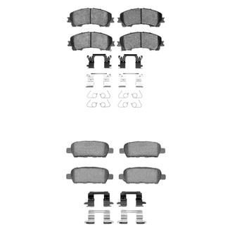 R1 Concepts® - Optimum OEp Front and Rear Brake Pad Set