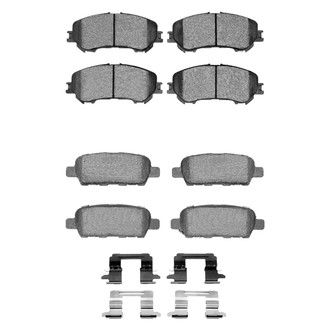 R1 Concepts® - Optimum OEp Front and Rear Brake Pad Set