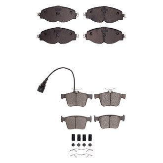 R1 Concepts® - Optimum OEp Front and Rear Brake Pad Set