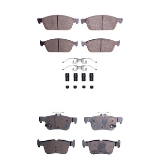 R1 Concepts® - Optimum OEp Front and Rear Brake Pad Set