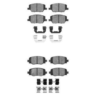 R1 Concepts® - Optimum OEp Front and Rear Brake Pad Set
