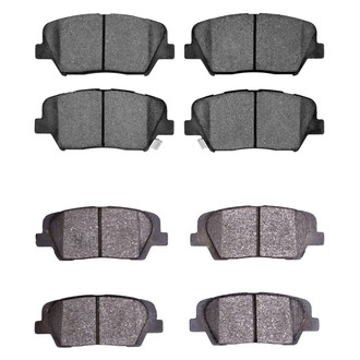 R1 Concepts® - Optimum OEp Front and Rear Brake Pad Set