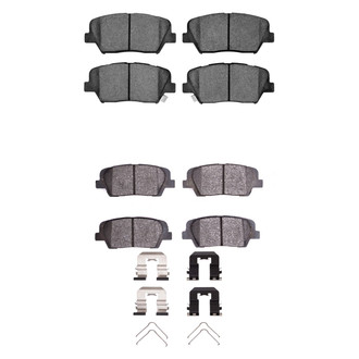 R1 Concepts® - Optimum OEp Front and Rear Brake Pad Set