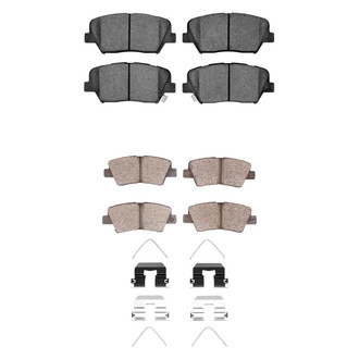 R1 Concepts® - Optimum OEp Front and Rear Brake Pad Set