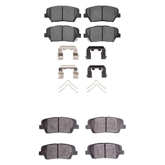 R1 Concepts® - Optimum OEp Front and Rear Brake Pad Set