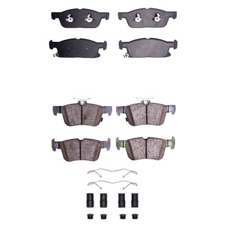 R1 Concepts® - Optimum OEp Front and Rear Brake Pad Set