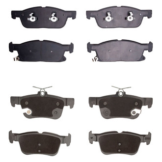 R1 Concepts® - Optimum OEp Front and Rear Brake Pad Set