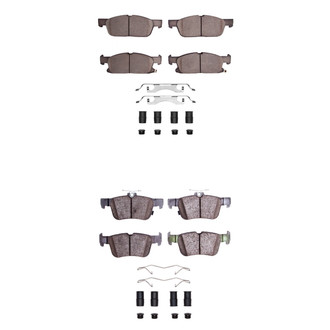 R1 Concepts® - Optimum OEp Front and Rear Brake Pad Set