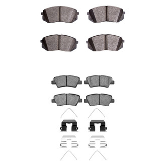 R1 Concepts® - Optimum OEp Front and Rear Brake Pad Set
