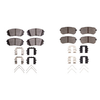 R1 Concepts® - Optimum OEp Front and Rear Brake Pad Set