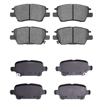 R1 Concepts® - Optimum OEp Front and Rear Brake Pad Set