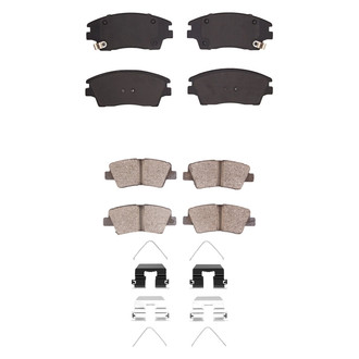 R1 Concepts® - Optimum OEp Front and Rear Brake Pad Set