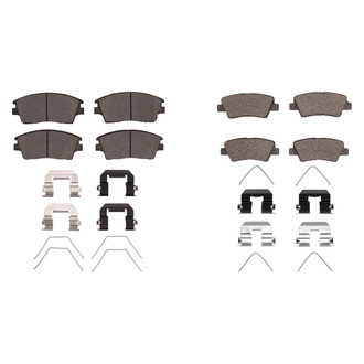 R1 Concepts® - Optimum OEp Front and Rear Brake Pad Set