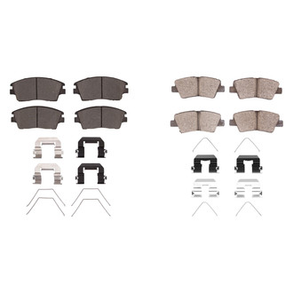 R1 Concepts® - Optimum OEp Front and Rear Brake Pad Set