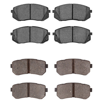 R1 Concepts® - Optimum OEp Front and Rear Brake Pad Set