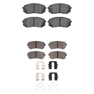R1 Concepts® - Optimum OEp Front and Rear Brake Pad Set